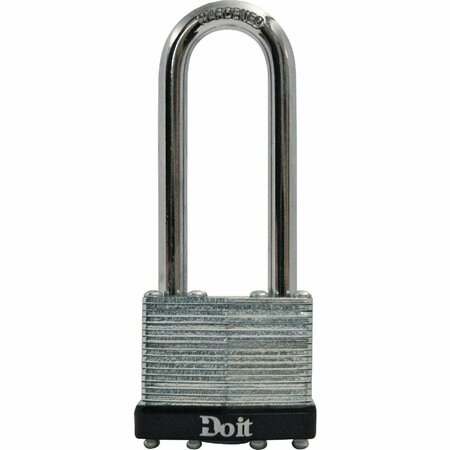 ALL-SOURCE 1-1/2 In. Keyed Alike Padlock with 2 In. Shackle Clearance 1803KALHDIB#0653